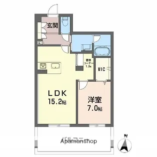 ルポ マノワール【2階】の間取り