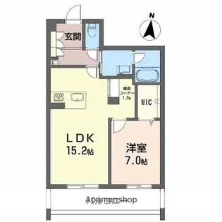 ルポ マノワール【3階】の間取り