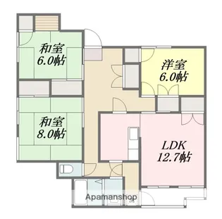 平井越智ビル【202号室】の間取り