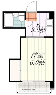 ブランノワール三番町【203号室】の間取り