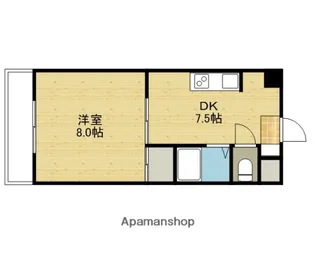 ACTY本町【4階】の間取り