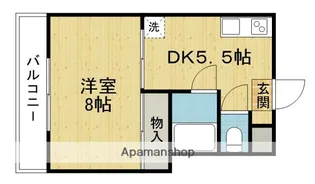 ACTY本町【501号室】の間取り