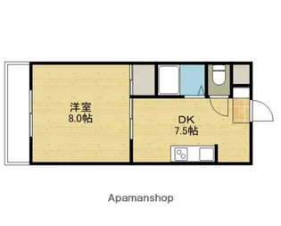 ACTY本町【10階】の間取り