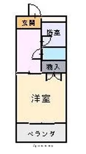 セントヒルズ土居田【301号室】の間取り