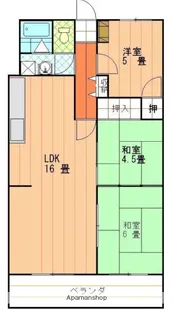 空港中央ビル【2階】の間取り