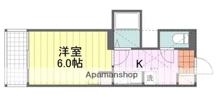 1Kの間取り画像