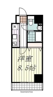 アリスト・ブランズ【602号室】の間取り