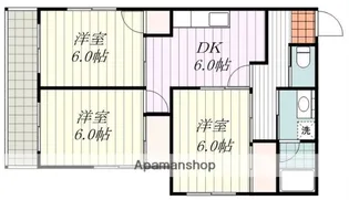 浜野マンション【301号室】の間取り