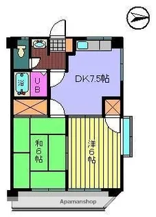 カーサみやび【4階】の間取り