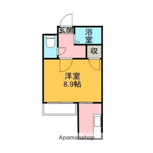 プチシャンブルM【1階】の間取り