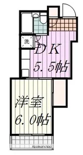 第一熊野ビル【603号室】の間取り