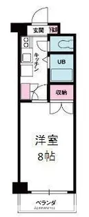 ジョイフル第5中村【3階】の間取り