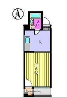 第4杉フラット【5階】の間取り