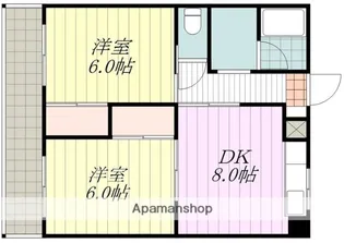 ユーキハイツ【503号室】の間取り