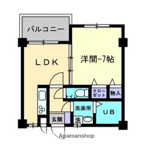大進第五ハイツ【103号室】の間取り