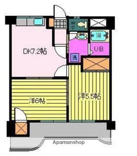 ファミール スクウェア【203号室】の間取り