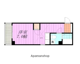 フライブルグマンション【4階】の間取り