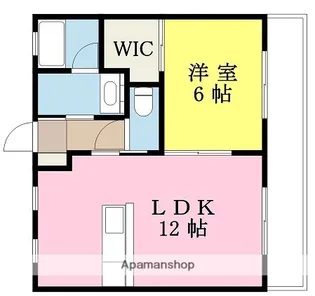 衣山第二マンション【B号室】の間取り