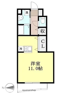 グランデ・ピアッツァ【1階】の間取り