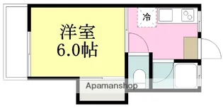 平田コーポ【1階】の間取り