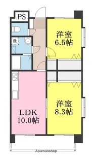 M3マンション【7階】の間取り