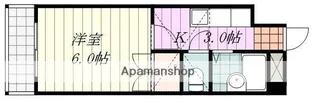 コーポラス和泉北【407号室】の間取り