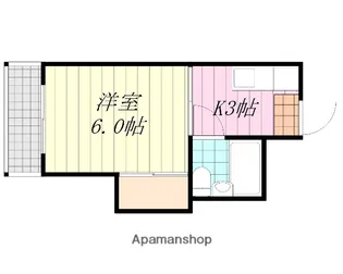 メゾン山越2号館【2階】の間取り