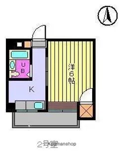 アミューズハウスサクラ【3階】の間取り