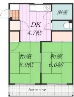 コーポ和泉【3階】の間取り