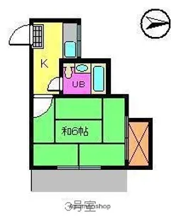 スミレコーポ【203号室】の間取り
