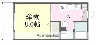 カレンハイツ【202号室】の間取り