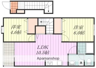 セント・ビレッヂ【2階】の間取り