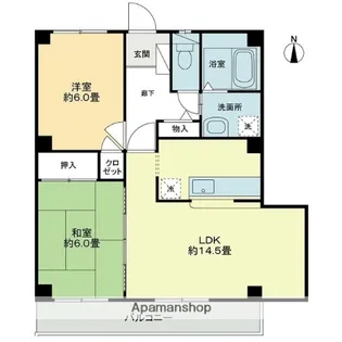 フォブールキュア井上【3階】の間取り
