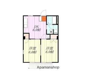 エスポワール土居田【202号室】の間取り