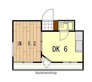 ニュー三番町ハイツ【4階】の間取り