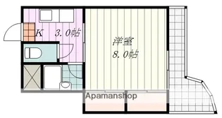 オリエントハウス【2階】の間取り