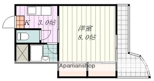 オリエントハウス【302号室】の間取り