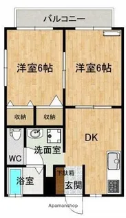 ディアスK2【1階】の間取り