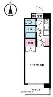 ジョイフル第1小坂【3階】の間取り