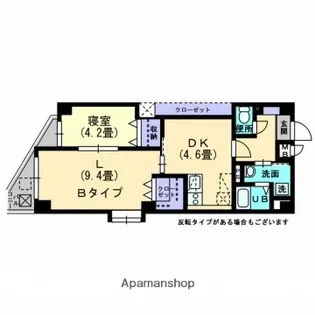 ヴェラヴィータ泉町Ⅲ【3階】の間取り
