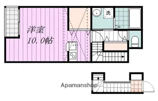 ア・ラ・モード・ヴィ【2階】の間取り