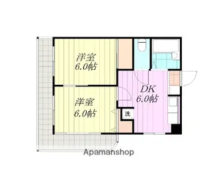アーバンヒルズ土居田【4階】の間取り