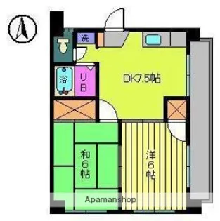 メゾンアピア【3階】の間取り