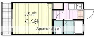 RーAPARTMENT【205号室】の間取り