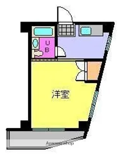 ハイツ浜【1階】の間取り