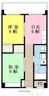 第1ミサワハイツ【1階】の間取り