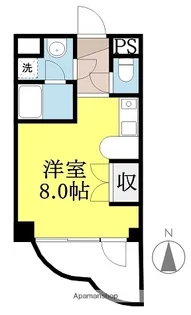 Kプラグレス【301号室】の間取り