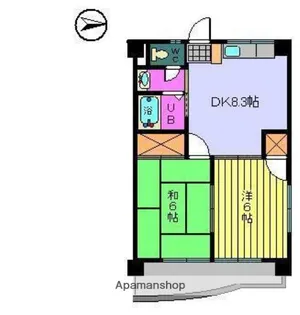 サンピア本町【302号室】の間取り