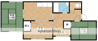 愛媛県松山市北斎院町【一戸建】の間取り