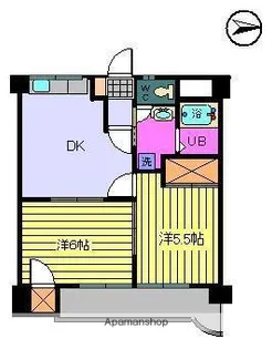 ノイシュロス久万ノ台【7階】の間取り